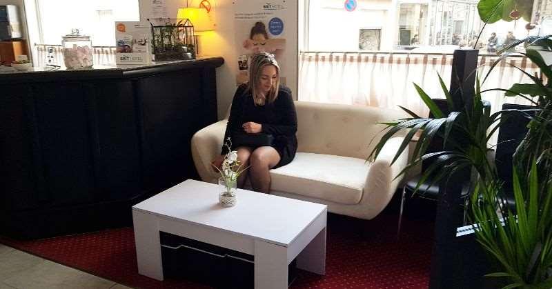 Brit Hotel Aux Sacres Reims, Centre Historique Інтер'єр фото